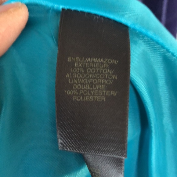 Liz Claiborne Purple Velvet Blazer Jacket Coat Career Business Size 16 - Picture 12 of 16